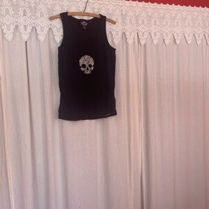 Harley-Davidson Black Tank with Studded Logo